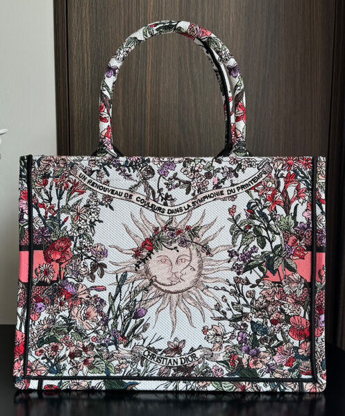 Christian Dior Medium Dior Book Tote Pink